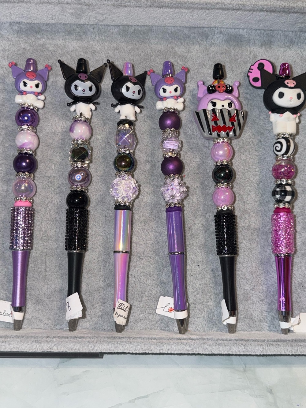 P1331 Handcrafted Beaded Decorative Ballpoint Pen - You choose